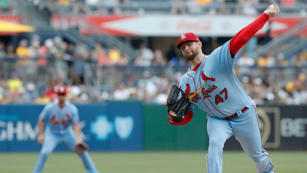 St. Louis Cardinals pitcher Jordan Montgomery